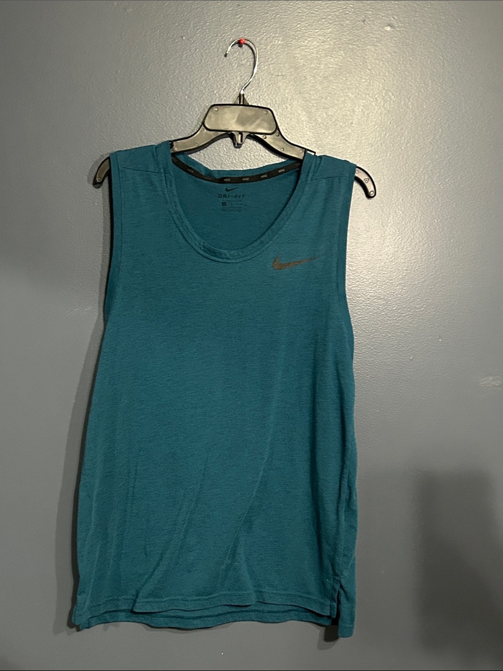 Nike Women’s Teal Sleeveless Dri-FIT Tank
